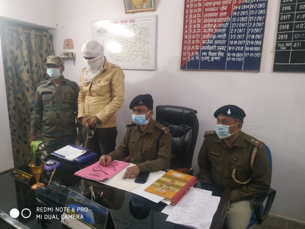 चोरी के मामले में हरियाणा के युवक गढ़वा में गिरफ्तार! बड़ी खबर garhwa drishti news breaking