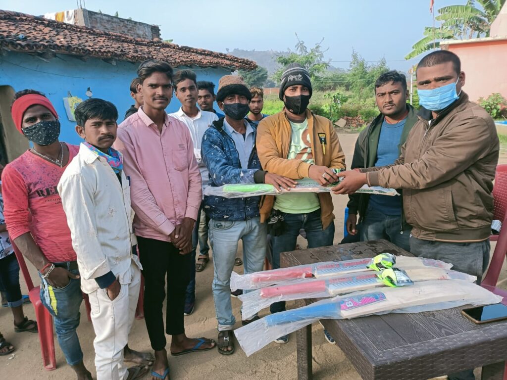 पंचायत के युवाओं को मिलेगा कि खेल के लिए भरपूर सहयोग -पिंटू चौधरी।
