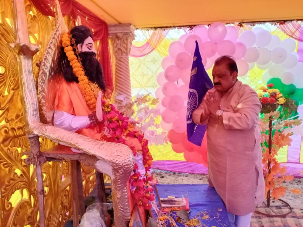 समतामूलक समाज के प्रणेता थे संत रविदास : मिथिलेश ठाकुर