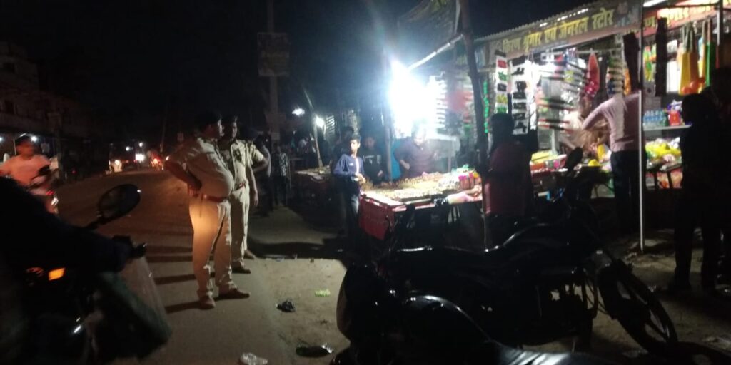 होली पर्व को लेकर रमुना पुलिस द्वारा फ्लैग मार्च किया गया