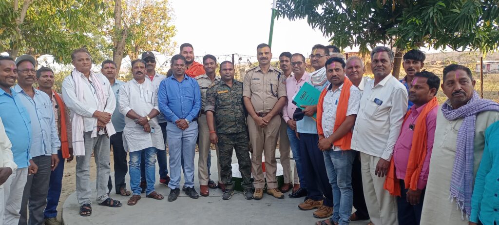 थाना परिसर में शांति समिति की बैठक हुई संपन्न