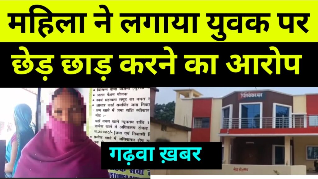 महिला के साथ छेड़ छाड़ करने का मामला आया प्रकाश में