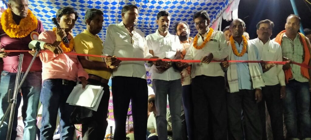 धुरकी थाना परिसर में रामनवमी जुलूस को लेकर लिया गया समाजवादी निर्णय