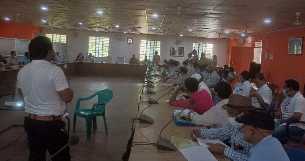 त्रिस्तरीय पंचायत चुनाव को लेकर प्रशिक्षण कार्यक्रम का किया गया आयोजन