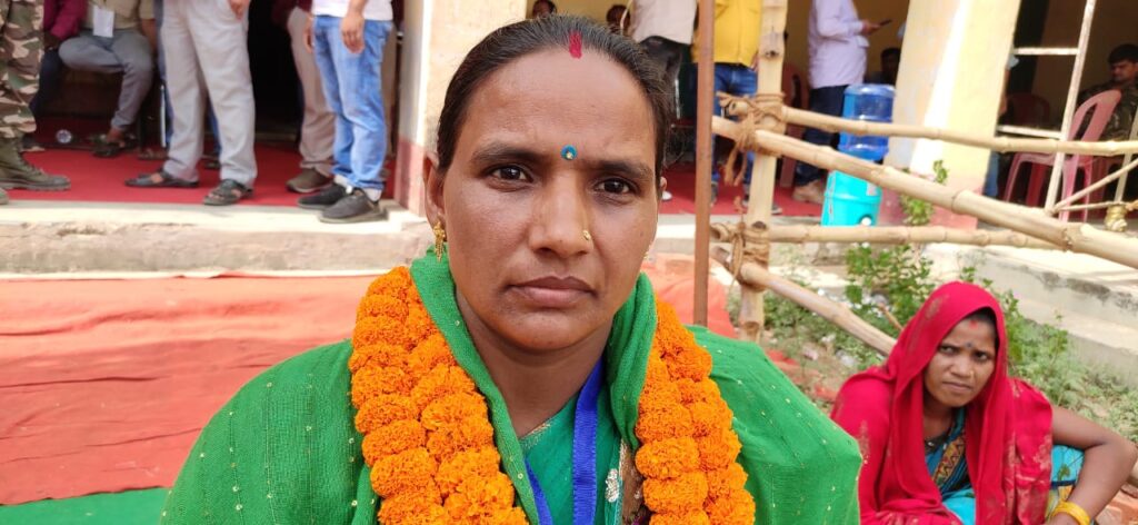 खदीजा बीबी रमना के बहियार पंचायत से पंचायत समिति सदस्य निर्वाचित