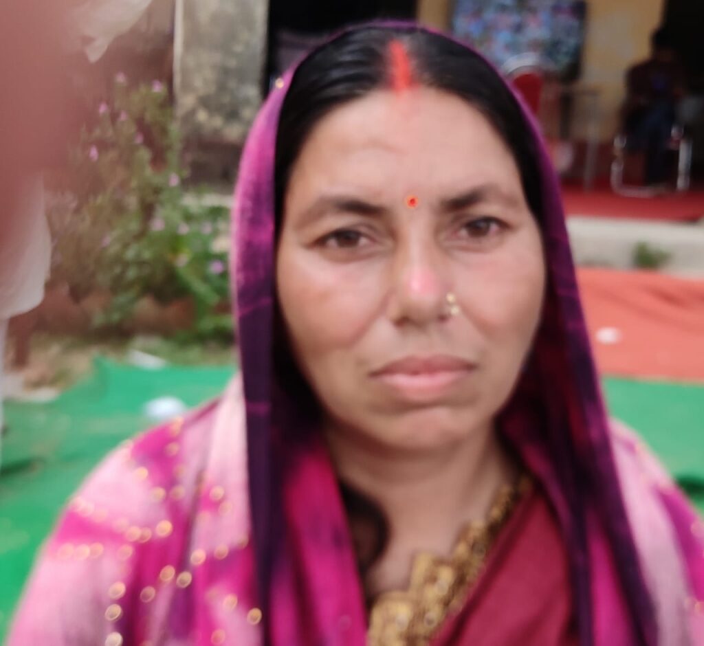 पंचायत समिति सदस्य शोभा देवी खरौंधी के राजी पंचायत से निर्वाचित