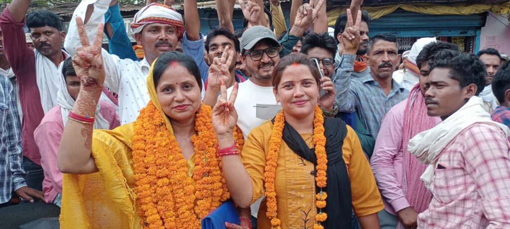 अनीता देवी रमना प्रखंड के सिलीदाग पंचायत से मुखिया निर्वाचित