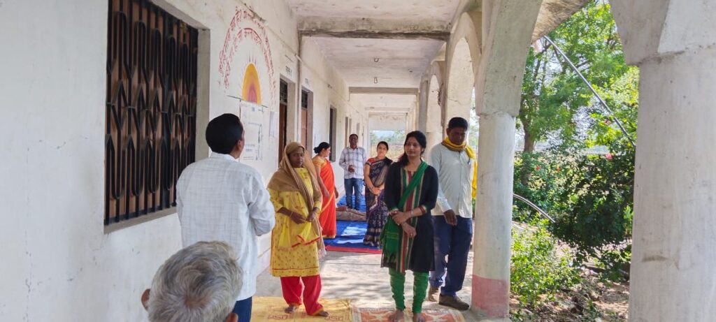 मां नगीना शाही महिला महाविद्यालय परिसर में मनाया गया अंतर्राष्ट्रीय योग दिवस।