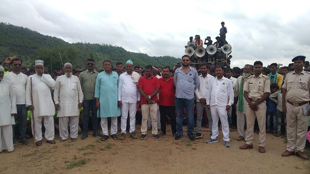 शांति एवं सौहार्द पूर्ण तरीके से मोहर्रम पर्व संपन्न।