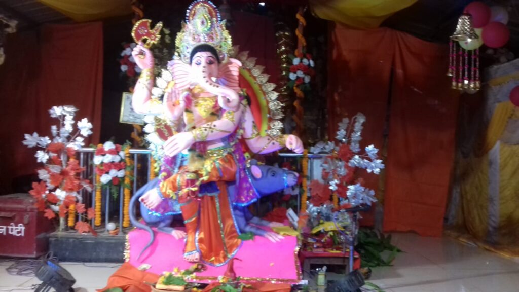 श्री राम सेना के अगुवाई में गणेश पूजा का हुआ आयोजन*