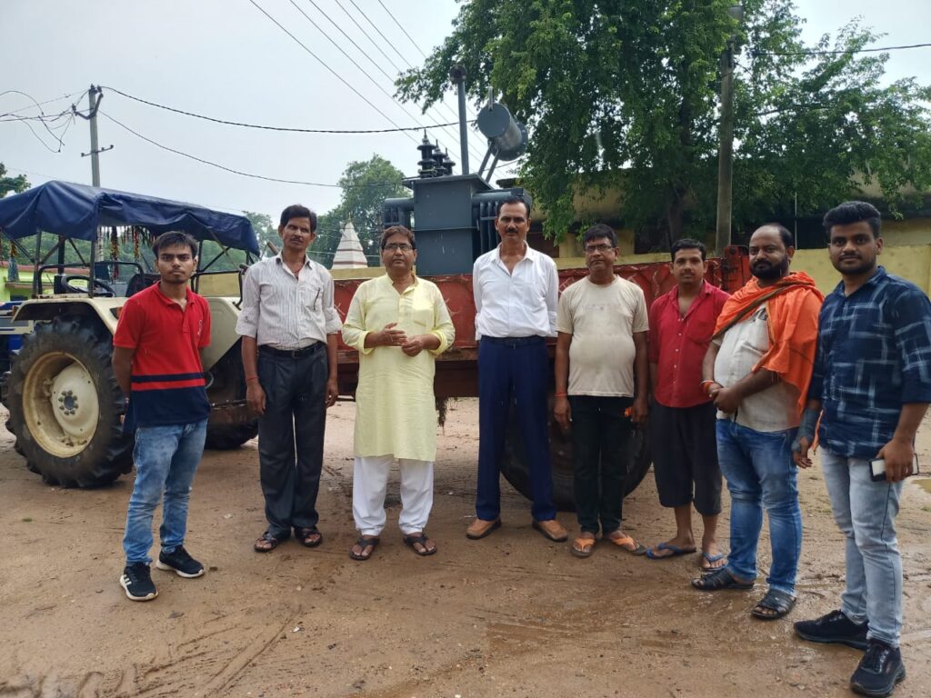 रंका मोड़ पर लगा 200 केवीए का ट्रांसफर्मर