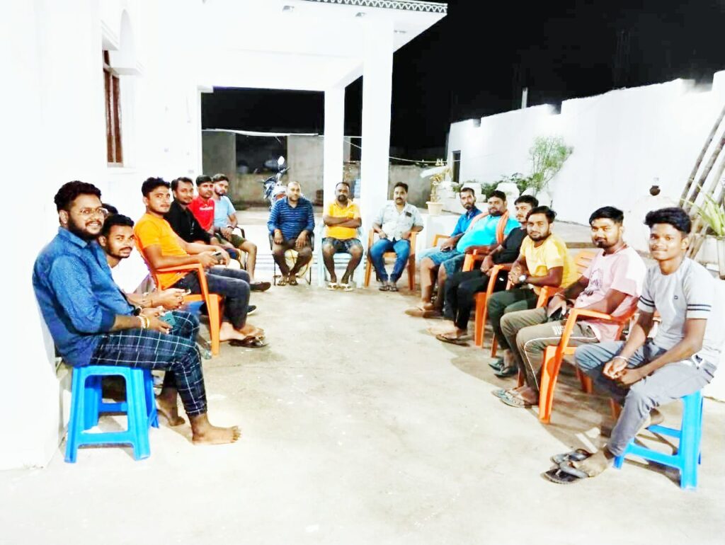 रंका प्रखंड के सलेया में मां जगदंबे नवयुवक संघ के पूजा समिति के अध्यक्ष बने अमित कुमार