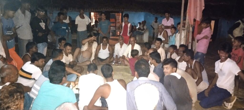 सिलीदाग पंचायत में जय भवानी संघ द्वारा  48 वाँ  दुर्गा पूजा महोत्सव मनाने हेतु की गई बैठक