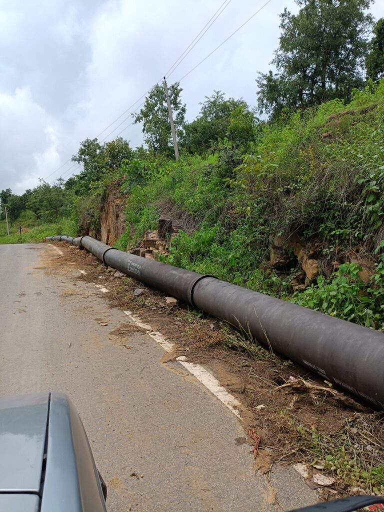 केंद्र सरकार की महत्वकांक्षी हर घर नल जल योजना में बरती जा रही है घोर अनिमियता
