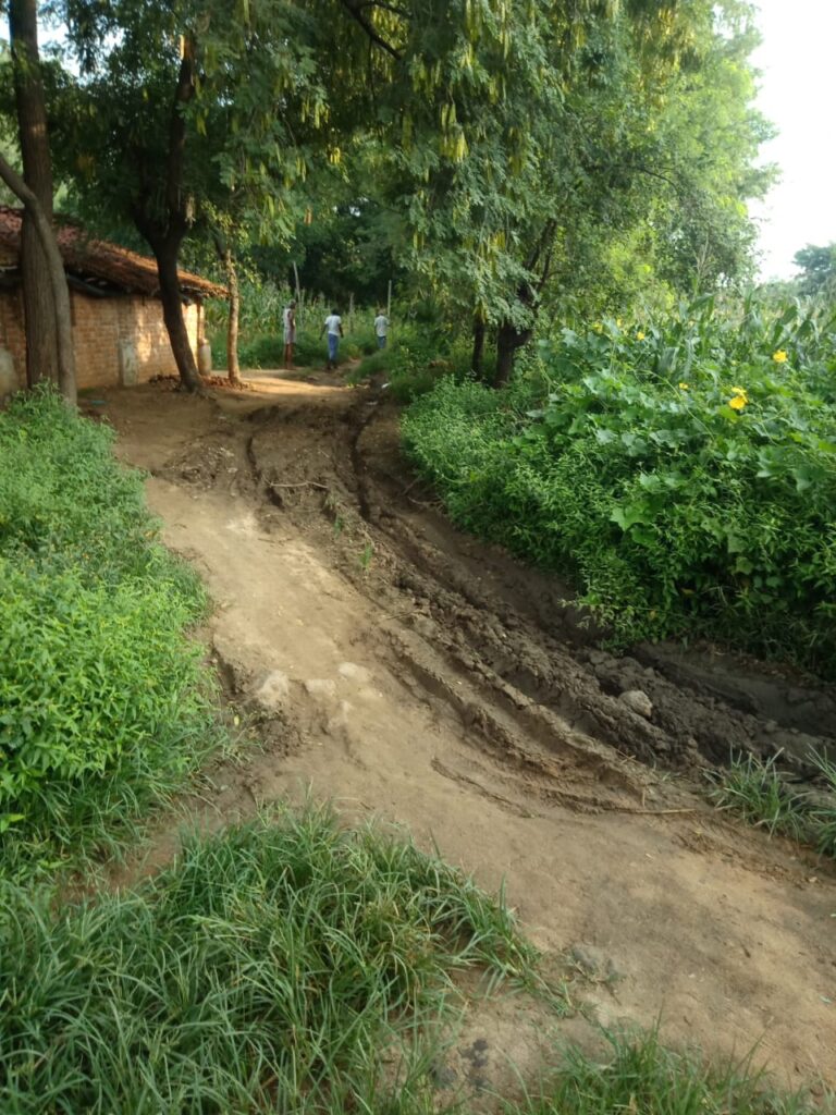 बिशुनपुरा, दर्जिया में सड़क की स्थिति काफ़ी जर्जर, जनप्रतिनिध खामोश- डॉ भारद्वाज शुक्ल