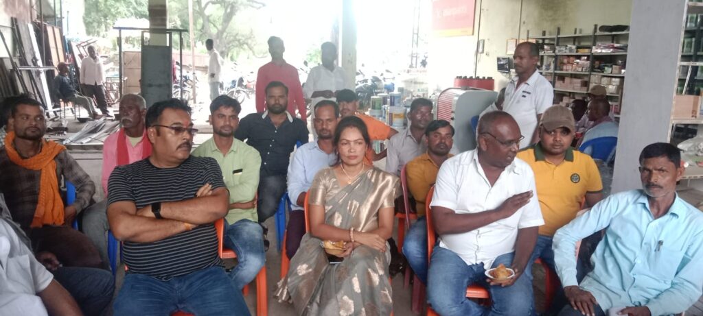 झामुमों की बैठक, सदस्यता अभियान चलाने पर किया गया विचार विमर्श