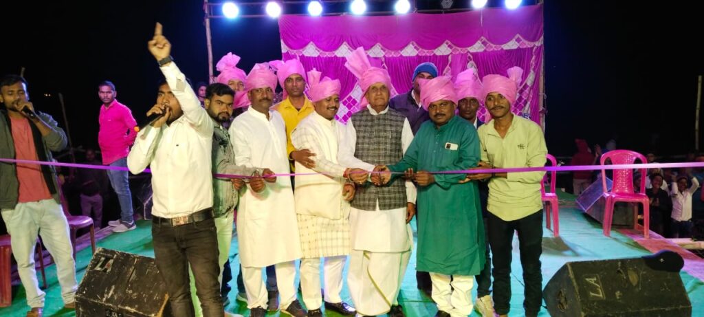 भंडार में भव्य भक्ति जागरण का किया गया आयोजन।