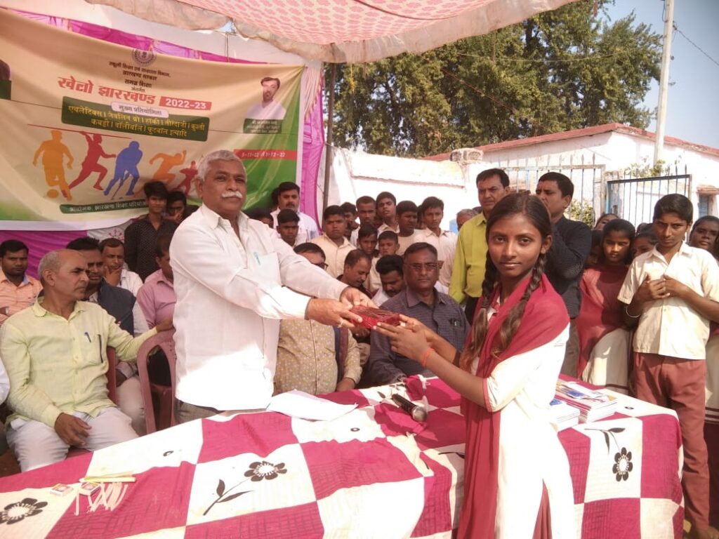 बिशुनपुरा, प्रखंड स्तर पर  खेलो झारखण्ड 2022 का किया गया सफल आयोजन।
