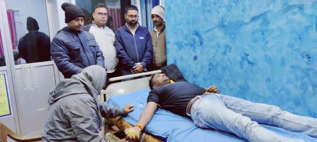 रक्तदान जीवनदान रक्तदान पुण्य का कार्य : धीरज मिश्रा