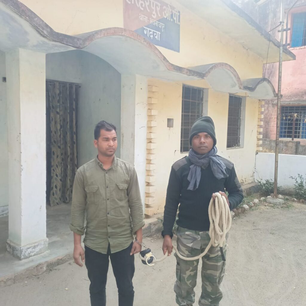 अवैध कारोबारियों की असली जगह होगी जेल ओपी प्रभारी कुन्दन कुमार सिंह।