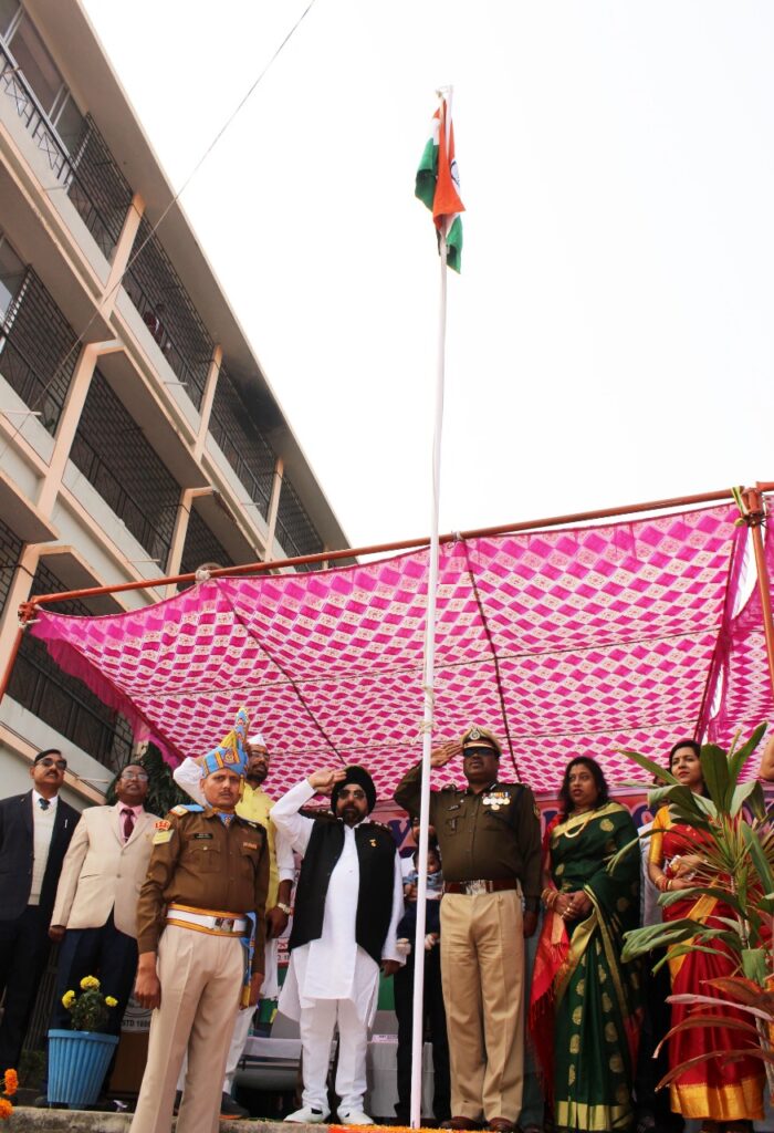 74th Republic Day was celebrated with great pomp and pride at the school campus.