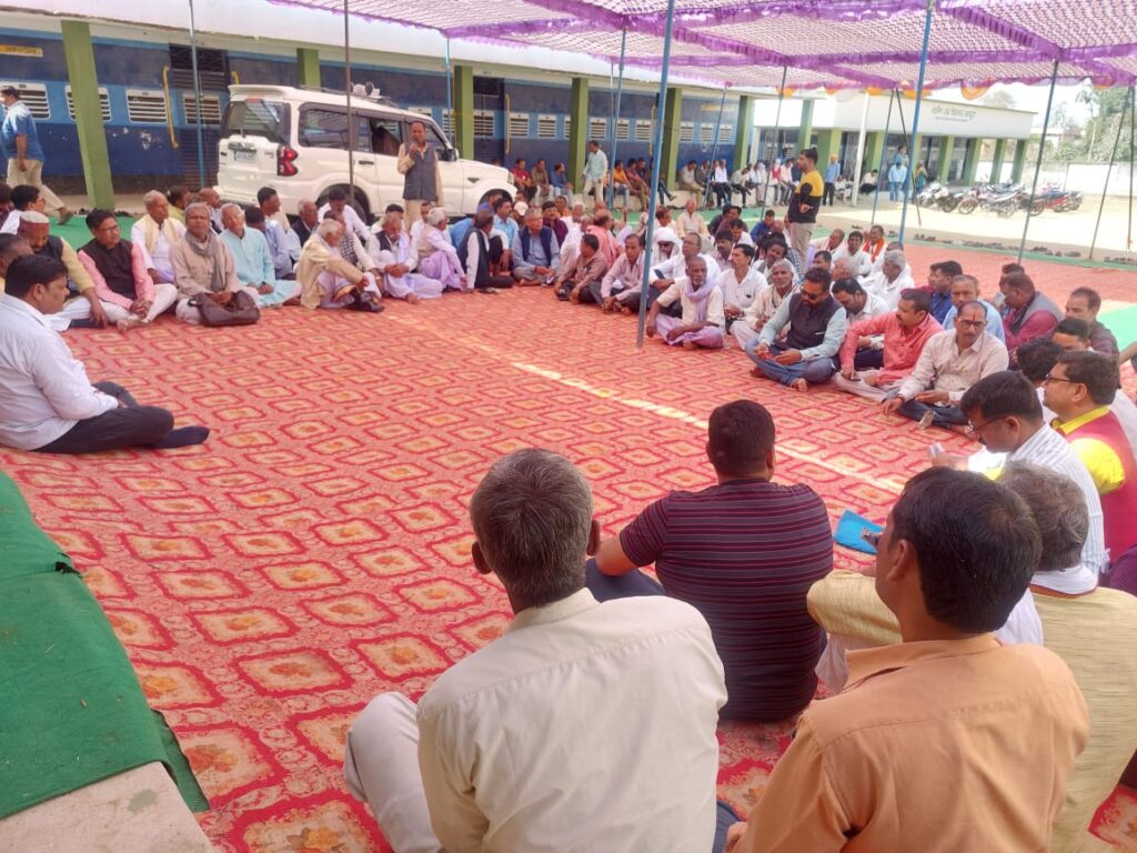 रामानुजाचार्य सहस्त्राब्दि जयंती स्मृति महोत्सव सह चातुर्मास्य व्रत एवं श्री लक्ष्मीनारायण महायज्ञ को लेकर आमसभा का आयोजन