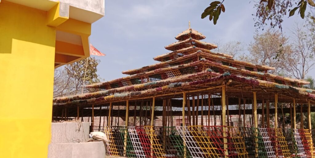 108 कुंडीय नवचेतना गायत्री महायज्ञ का सात मंजिला यज्ञशाला बनकर हुआ तैयार।