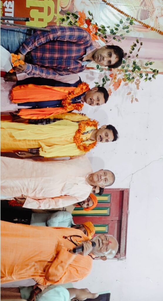 श्री रघुनाथ अखाड़ा रंका में श्री रामनवमी पूजा महोत्सव के शानदार समापन पर किया गया जबरजस्त चैता ( दोगोला ) का आयोजन ।