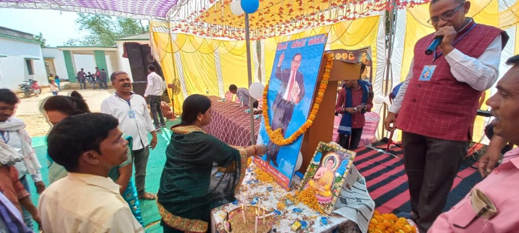 अंबेडकर क्लब सिलीदाग की ओर से मनाया गया डॉ भीम राव अम्बेडकर की 132 वी जयंती।