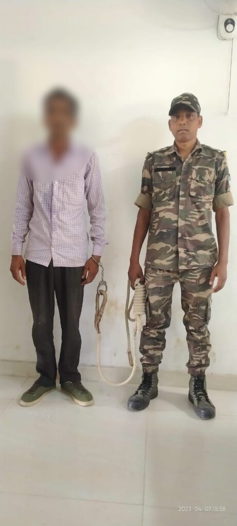 अवैध तरिके से खनिज पदार्थों के दोहन,परिवहन और बिक्री का मामला में पुलिस ने आरोपी को गिरफ्तार कर भेजा जेल।