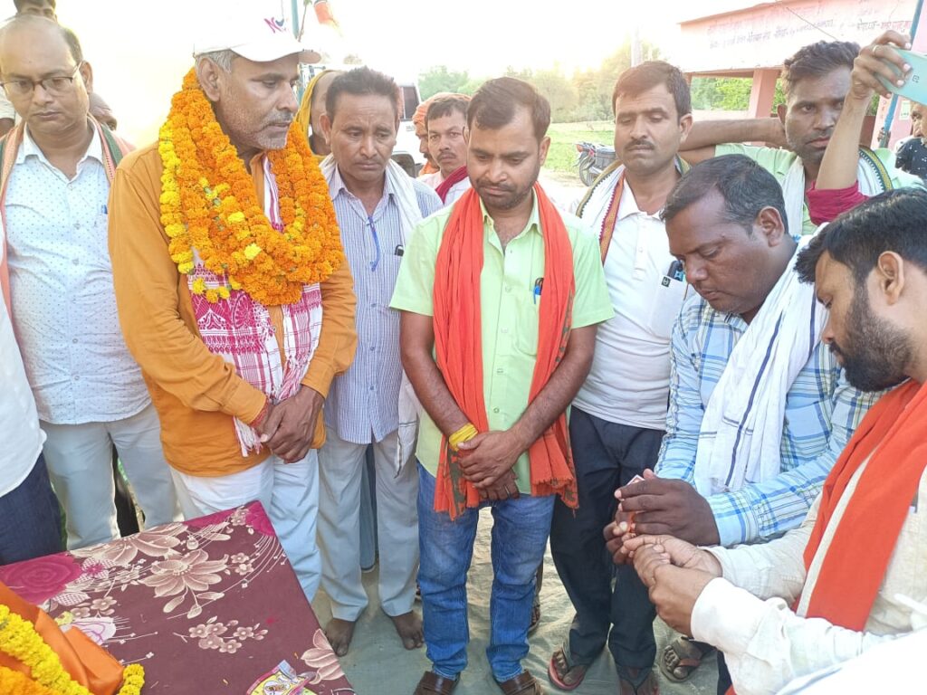 चौरिया मध्यम सिंचाई योजना का जीर्णोद्धार कार्य का हुआ शिलान्यास!