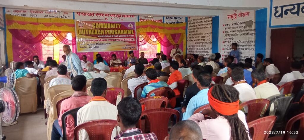छिपादोहर प्रशासन ने शांतिपूर्ण मोहर्रम पर्व मनाने को लेकर दीप प्रज्वलित कर बैठक का किया शुभारंभ।
