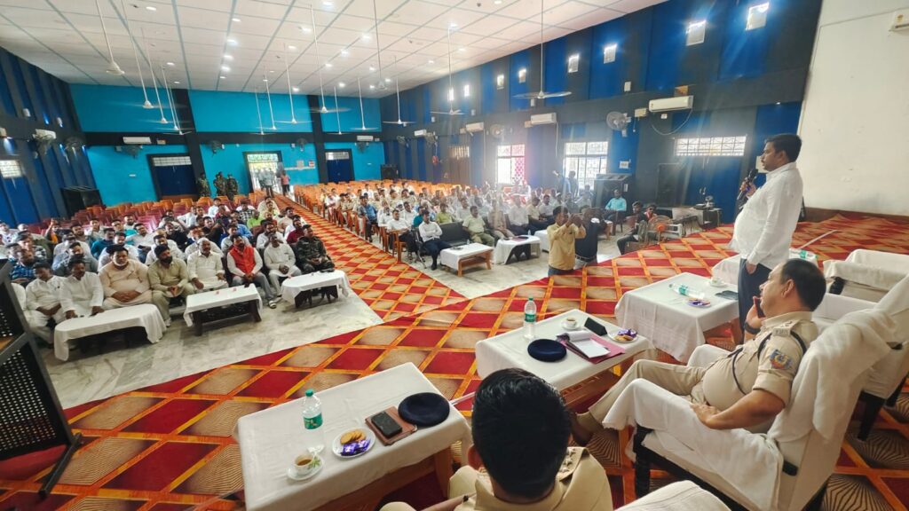 मुहर्रम पर्व को लेकर शांति समिति की बैठक संपन्न, प्रशासन द्वारा ज़ारी दिशानिर्देशों का पालन करने का निर्देश