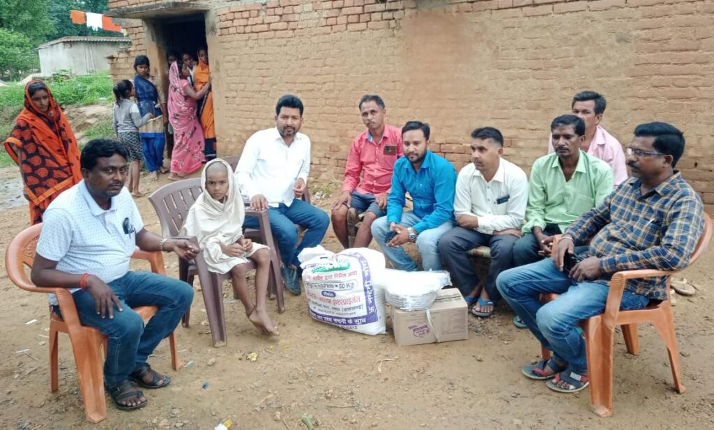 ब्रह्मभोज कार्यक्रम के लिए किया गया आर्थिक सहयोग।