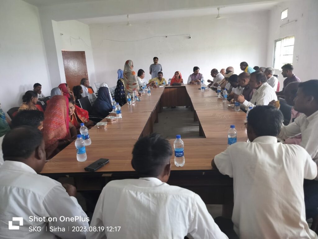 जिला पार्षद अरबिंद सिंह बने उंटारी रोड के किसान सलाहकार समिति के अध्यक्ष