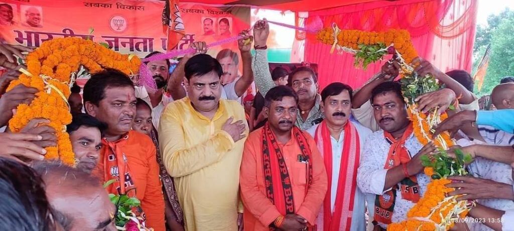 भारतीय जनता पार्टी का कार्यकर्ता सम्मेलन सह जनाक्रोश सभा का हुआ आयोजन।