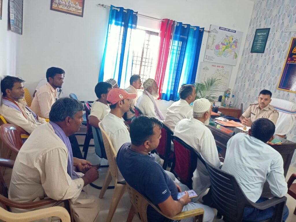 ईद उल मिलादुन्नबी त्योहार को लेकर रमना थाना परिसर में हुई शांति समिति की बैठक!