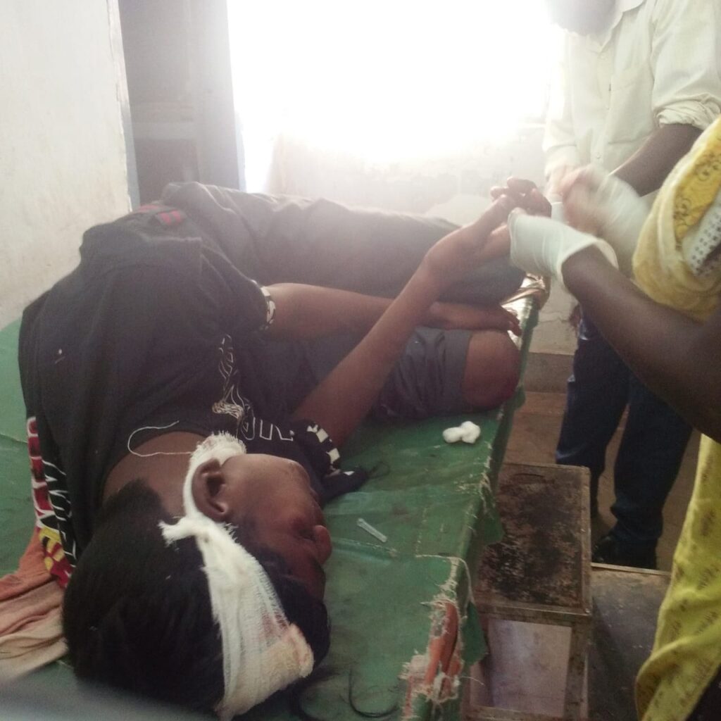 बोलेरो और बाइक के टक्कर में दो लोग हुए घायल!