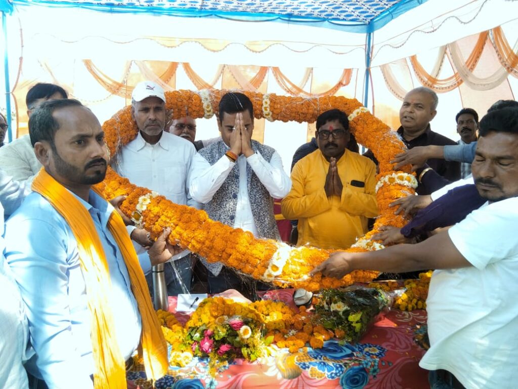 पूर्व विधायक पर पलटवार कहा 51असहाय बहनों की शादी कराना हर किसी का बस की बात नहीं: भानू!