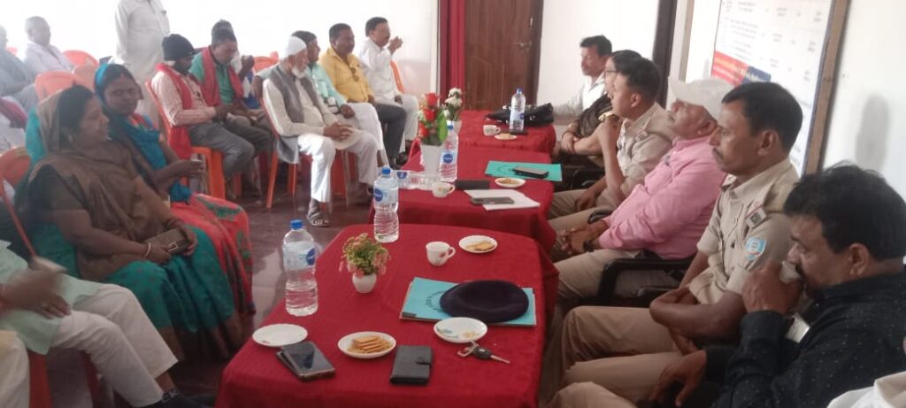 रमना थाना में होली को लेकर  शांति समिति की हुई बैठक!