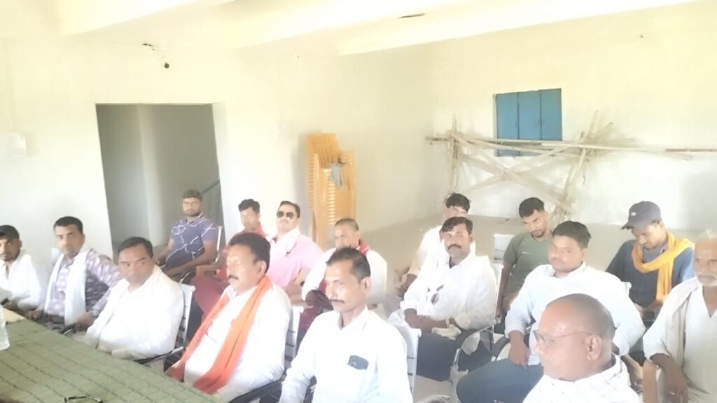 मुखिया प्रतिनिधि ने किया प्रेस कॉन्फ्रेंस