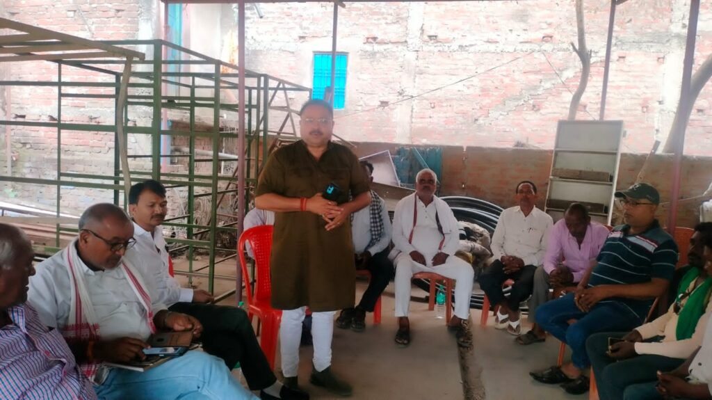 रांची में उलगुलान रैली को लेकर झामुमों प्रखंड कमिटि की गई बैठक