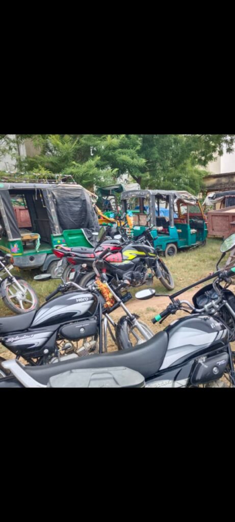 केतार पुलिस ने चलाया वाहन जांच अभियान!