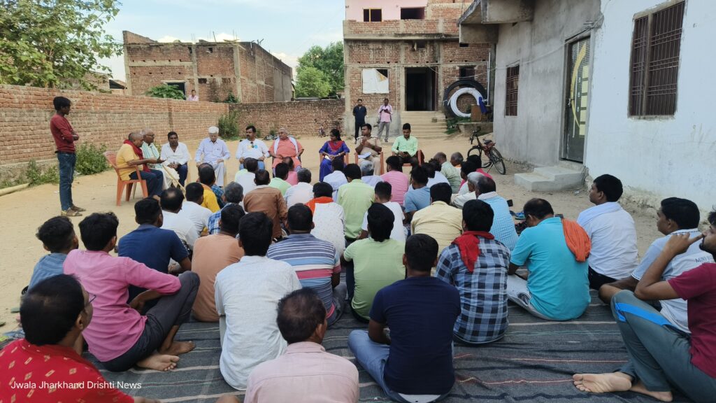 अपराध मुक्त बनाने को लेकर बीडीओ और थाना प्रभारी ने व्यवसायियों के साथ की बैठक!
