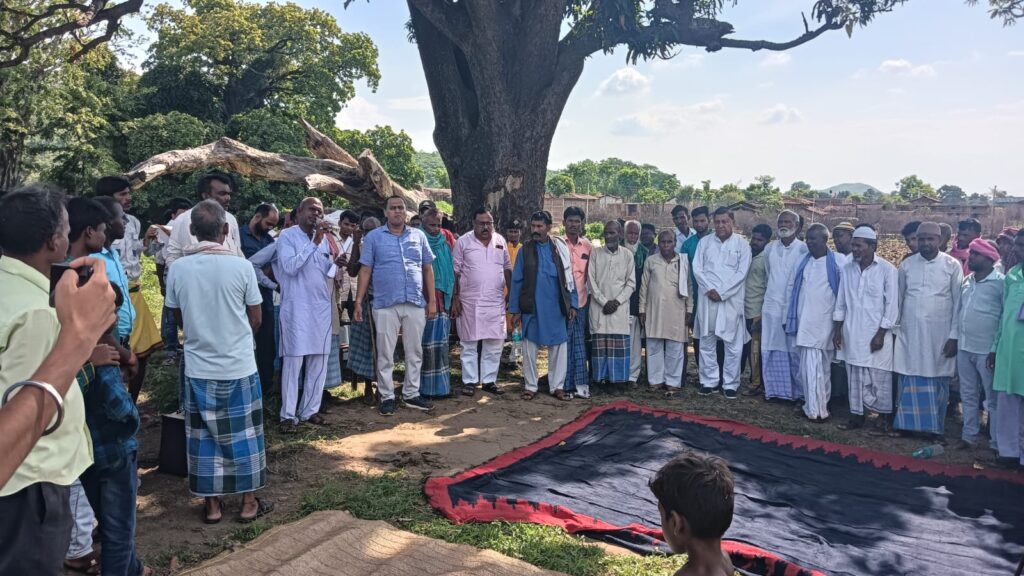 गढ़वा के कायाकल्प होने तक जारी रहेगा परिवर्तन यात्रा :-गिरिनाथ सिंह