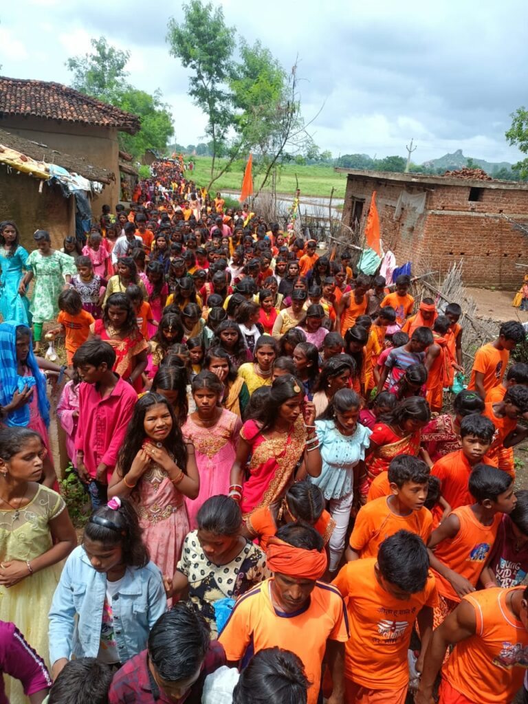 भागोडीह में धूम धाम से मनाया गया नाग पंचमी