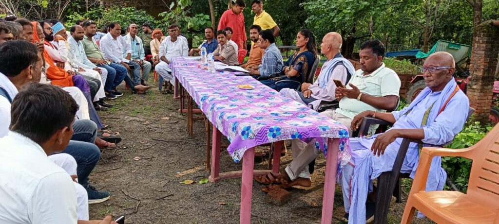 दुर्गापूजा को लेकर शांति समिति की बैठक आयोजित