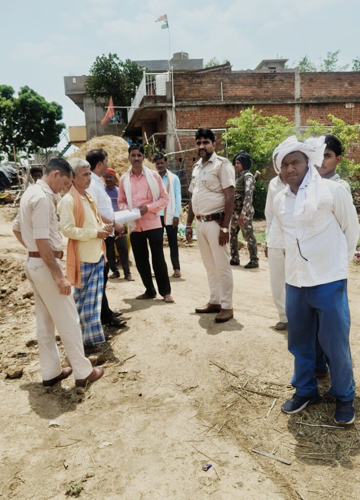 ।। DHURKI (सगमा):- थाना प्रभारी की सूझ बूझ से पंद्रह वर्षों से चल रहे सूर्य मंदिर भूमि विवाद का हुआ समाधान ।।