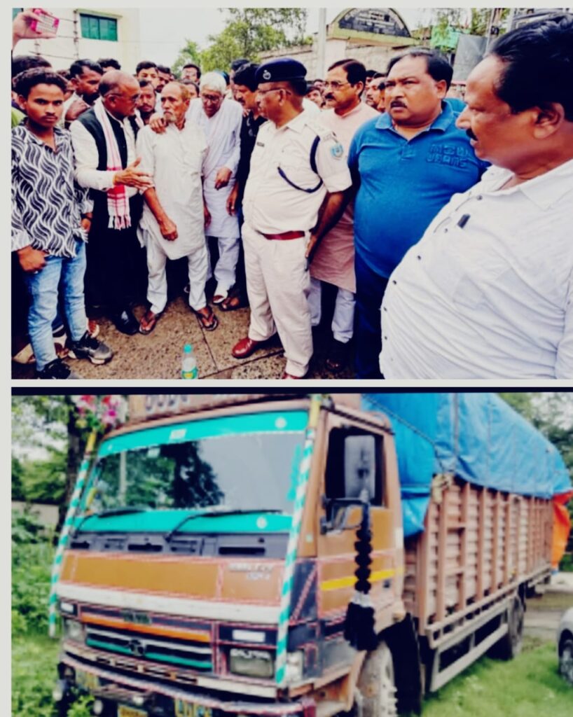 ।। श्री बंशीधर नगर में दर्दनाक सड़क हादसा, दो वर्षीय बच्ची इनाया की मौत, आक्रोशित लोगों ने किया NH-75 जाम ।।