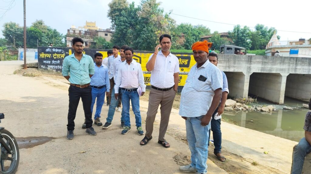 कार्यपालक पदाधिकारी ने किया छठ घाटों का निरीक्षण, साफ सफाई को लेकर दिया सख्त निर्देश.